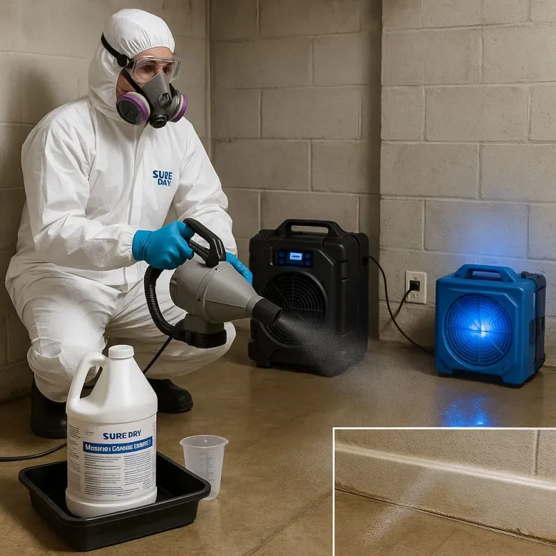 Sanitization and Odor Removal process in San Joaquin County, CA